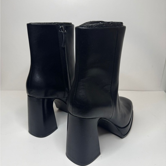 Ash Alyx Black Leather Ankle Boot For Women Casual Sz 41 w/ Dust Bag - Picture 5 of 12